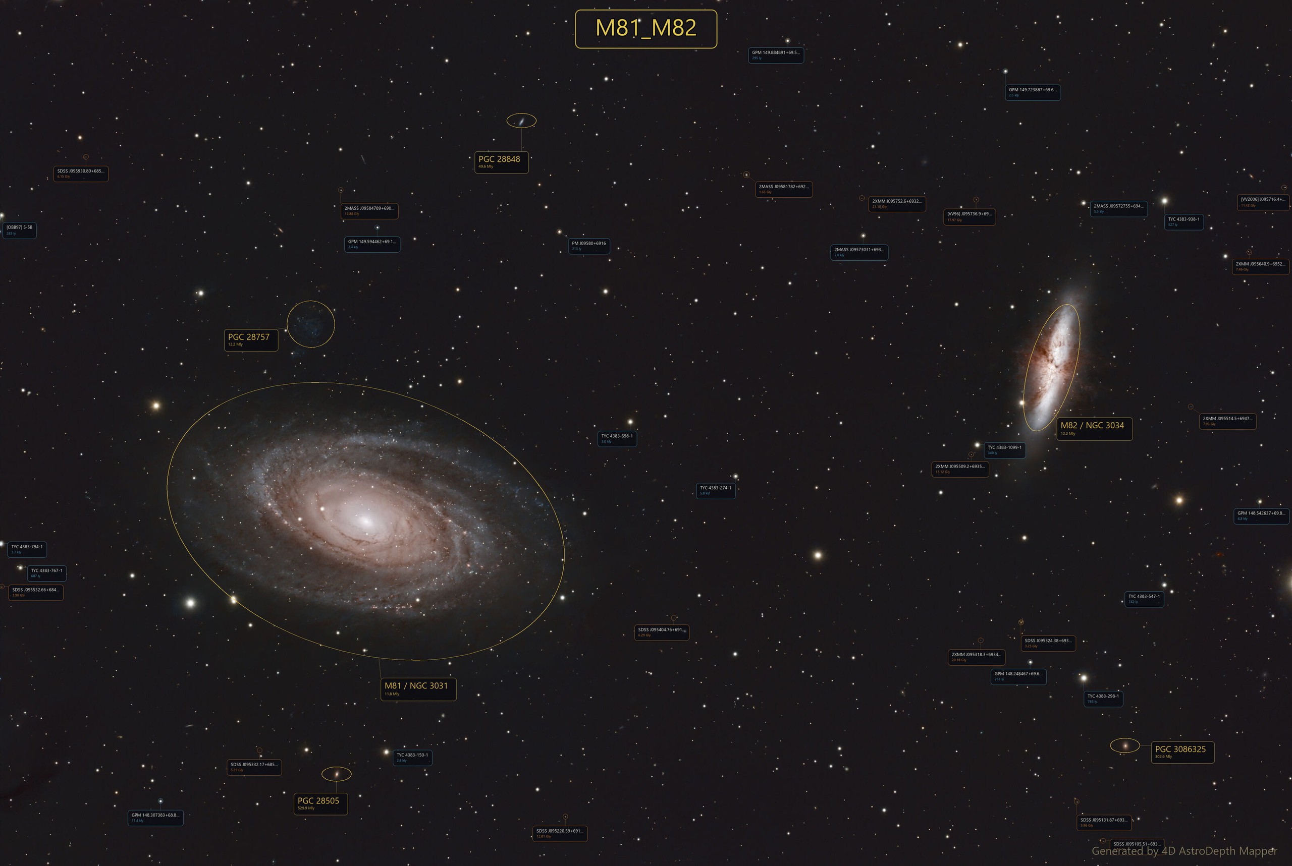 Bode’s and Cigar Galaxy