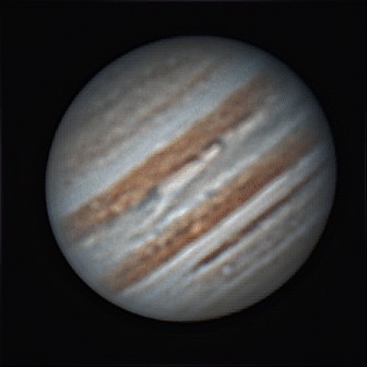 Jupiter in beweging
